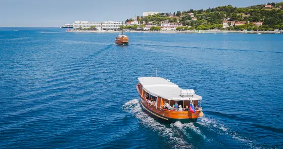 Stella del Mare — panoramska plovba ob slovenski obali (fotografija iz zraka 4)