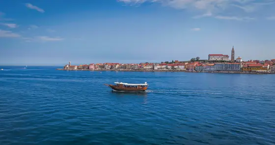 Stella del Mare — panoramska plovba ob slovenski obali (fotografija iz zraka 22)
