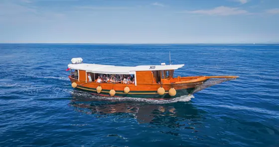 Stella del Mare — panoramska plovba ob slovenski obali (fotografija iz zraka 27)