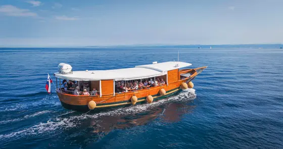 Stella del Mare — panoramska plovba ob slovenski obali (fotografija iz zraka 30)