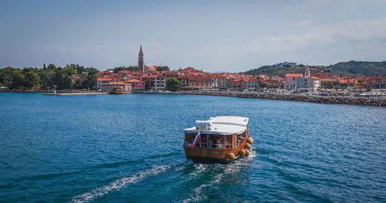 Stella del Mare — panoramska plovba ob slovenski obali (fotografija iz zraka 34)