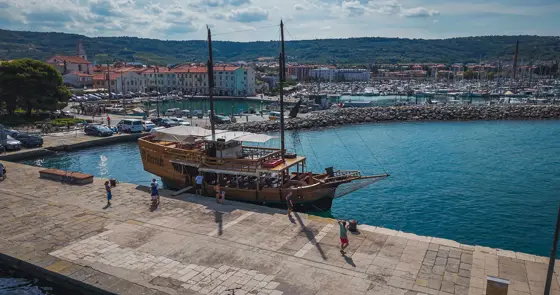 Stella del Mare — panoramska plovba ob slovenski obali (fotografija iz zraka 37)